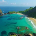 Praia do Leão em Fernando de Noronha