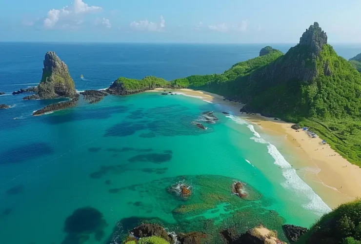 Praia do Leão em Fernando de Noronha