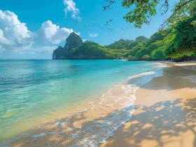 Praia do Meio em Fernando de noronha