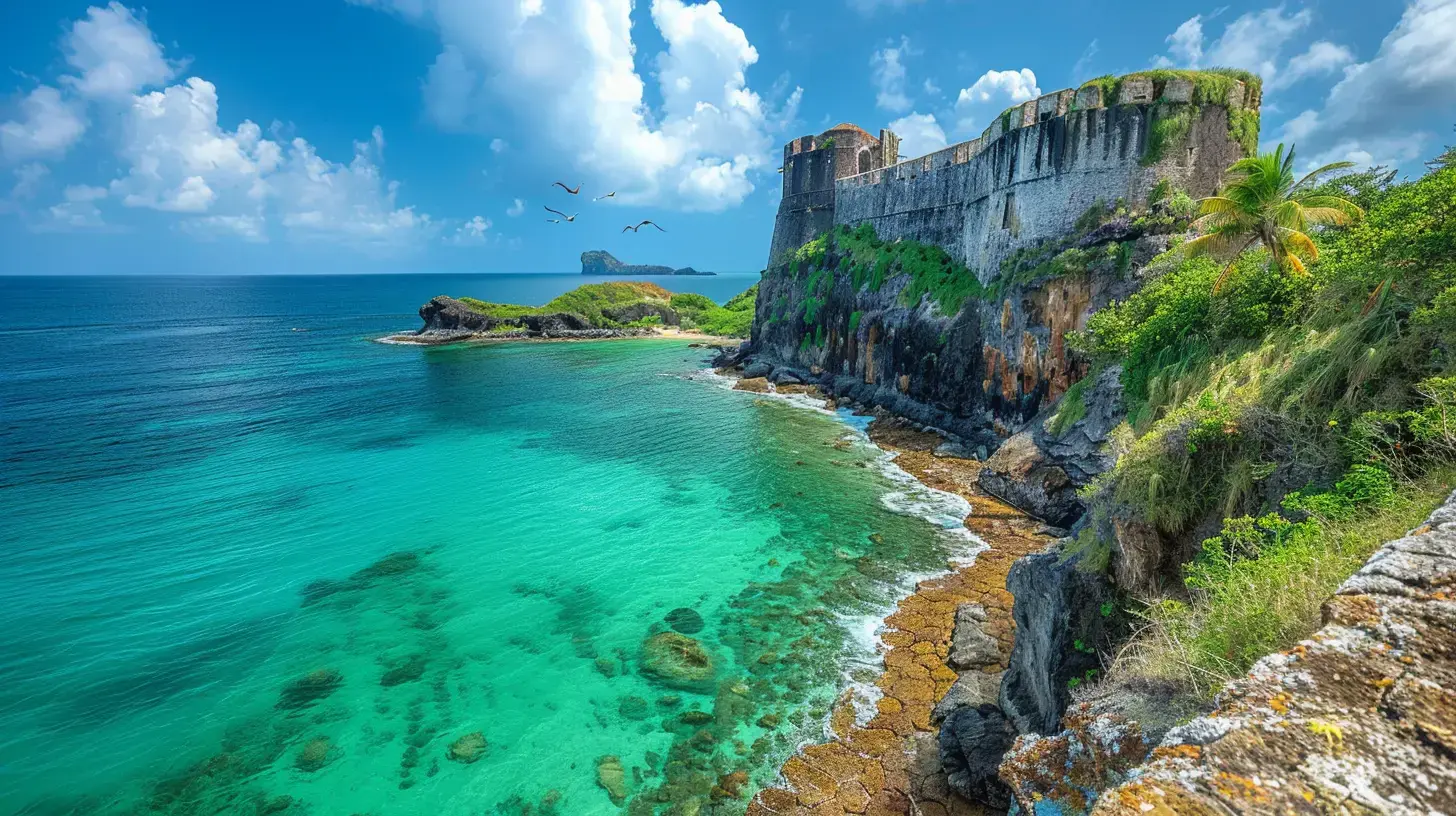 Fortinho do Boldró em Fernando de Noronha