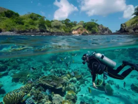 Mergulho com cilindro em Fernando de Noronha