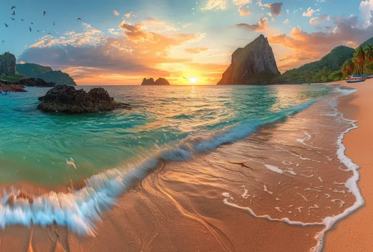 Praia do Bode em Fernando de Noronha