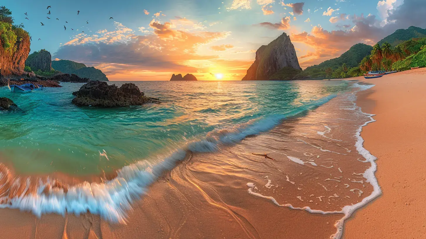 Praia do Bode em Fernando de Noronha