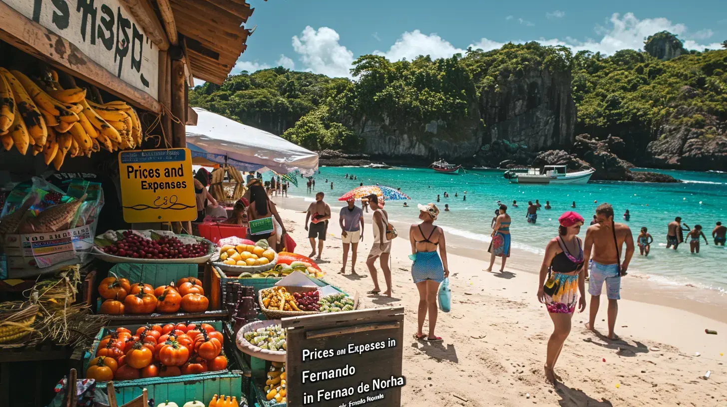 Preços e Gastos em Fernando de Noronha