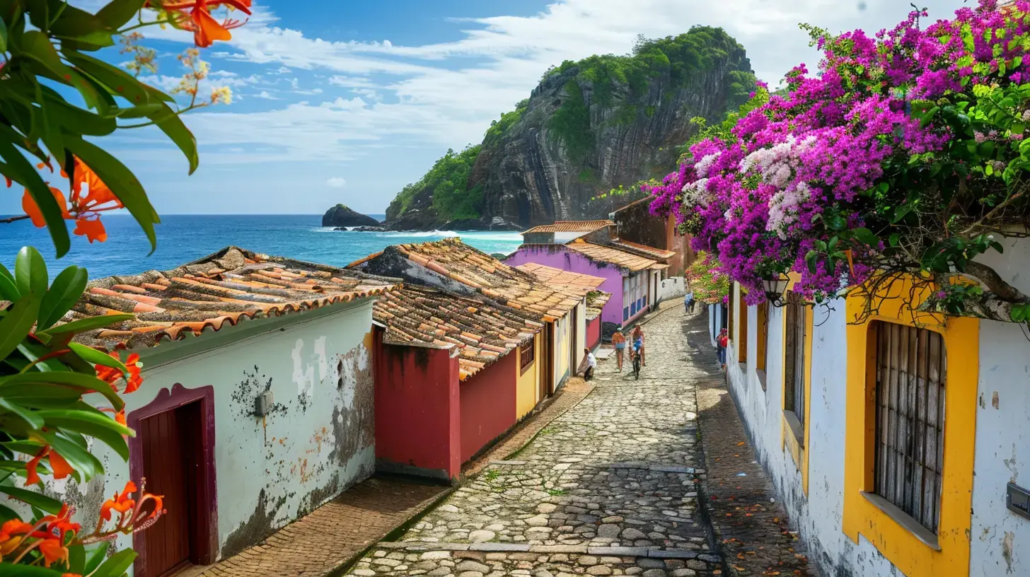 Vila Dos Remédios em Fernando de Noronha